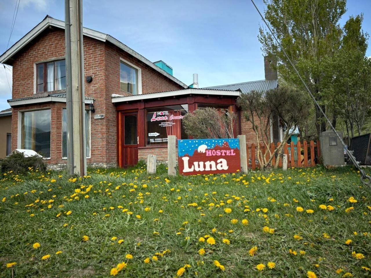 Hostel Luna Country El Chaltén Exterior foto